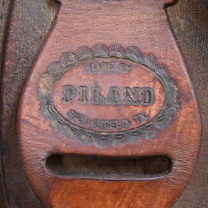 16" USED PILAND CUTTING SADDLE Saddles Piland   