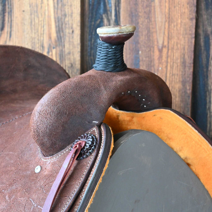 14" TESKEY'S TEAM ROPING SADDLE Saddles - New Teskey's Saddlery