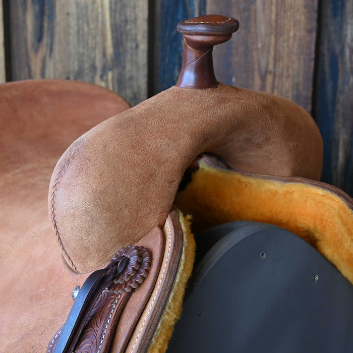 15.5" JEFF SMITH BUSTER WELCH RANCH CUTTING SADDLE