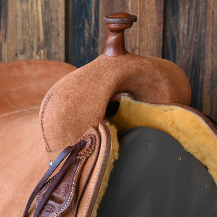 16" JEFF SMITH BUSTER WELCH RANCH CUTTER SADDLE