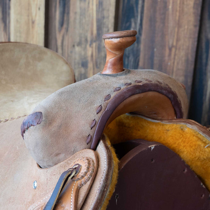 16" USED LUKE LANE RANCH SADDLE