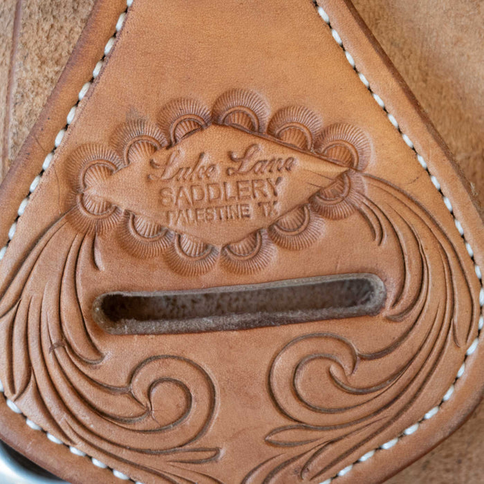16" USED LUKE LANE RANCH SADDLE