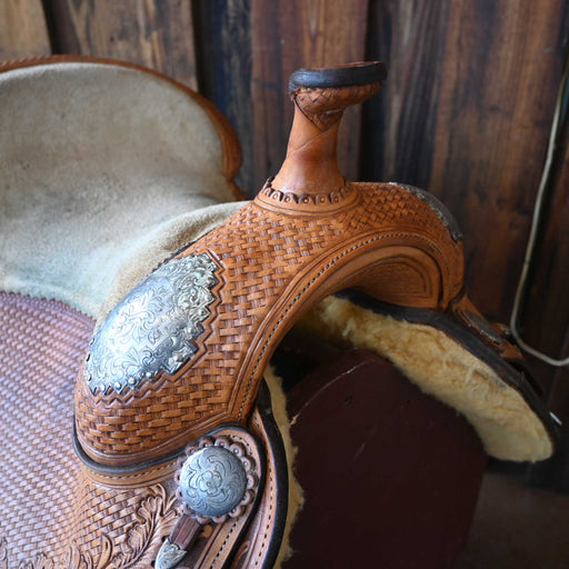 16" USED SILVER MESA SHOW SADDLE Saddles - Used Silver Mesa