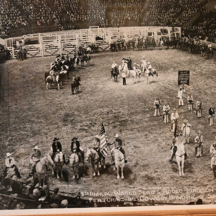 1933 8th Annual World Series Rodeo Contestants Collectibles E.J. Kelly