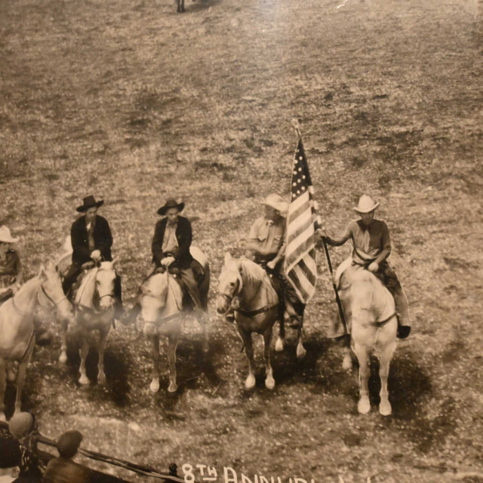 1933 8th Annual World Series Rodeo Contestants Collectibles E.J. Kelly