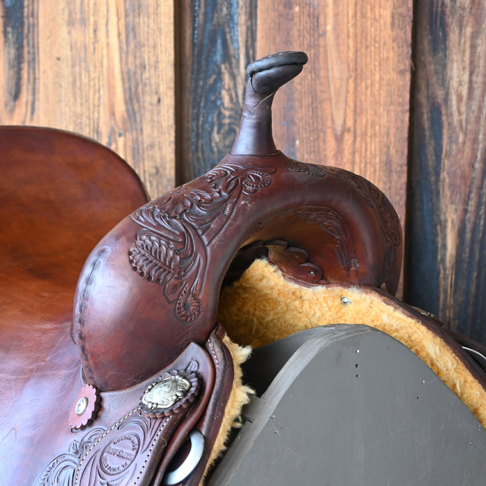 15.5" USED JEFF SMITH BARREL SADDLE