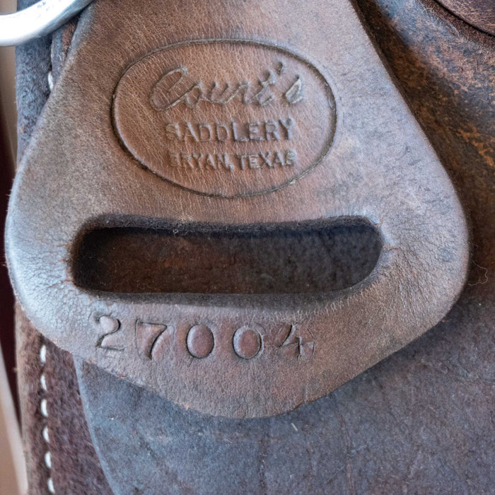 16" USED COURTS RANCH SADDLE