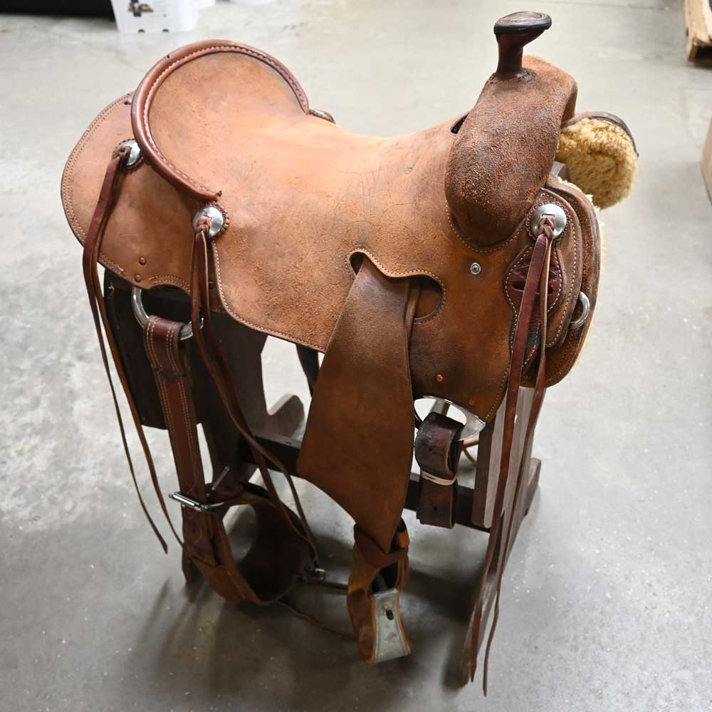 17" USED LUKE LANE RANCH SADDLE Saddles Luke Lane   