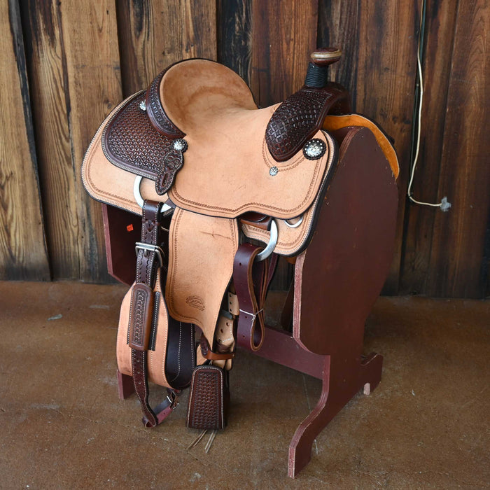 13" PATRICK SMITH TEAM ROPING SADDLE