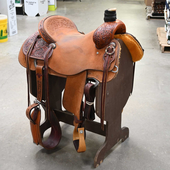 16.5" USED TESKEY'S RANCH SADDLE