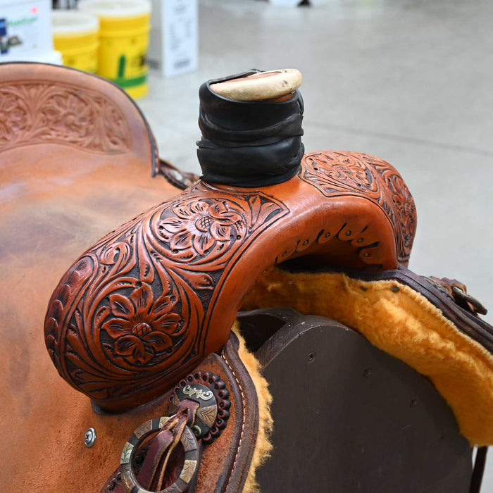 16.5" USED TESKEY'S RANCH SADDLE