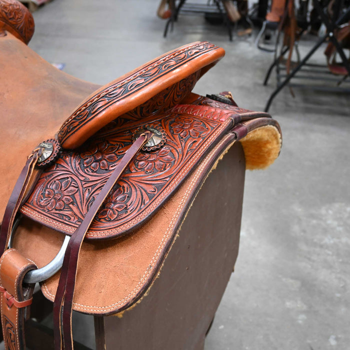16.5" USED TESKEY'S RANCH SADDLE