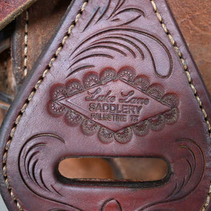 17" USED LUKE LANE RANCH SADDLE Saddles Luke Lane   