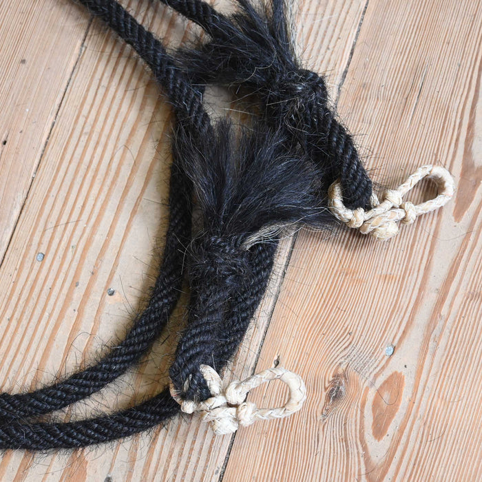 Jose Ortiz Mohair 1/2" Rope Reins w/Rawhide Rein Connectors