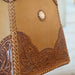 John H. Kittleson Tooled Leather Mini Saddle Lamp Collectibles John H. Kittleson