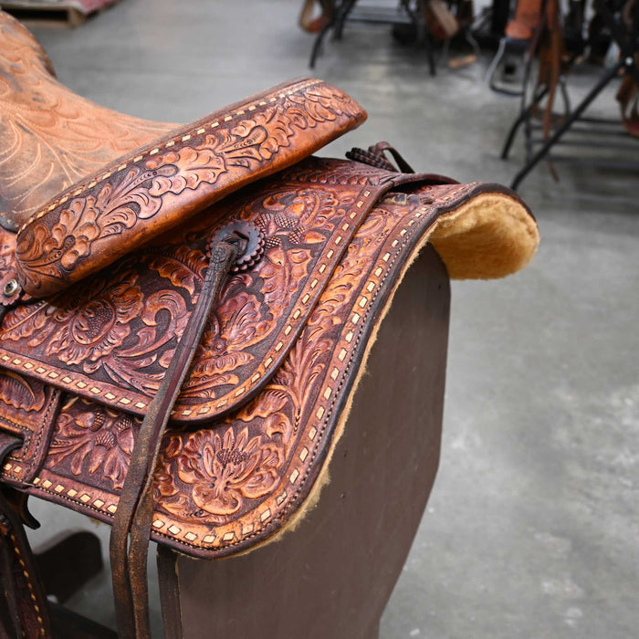 15" USED RANCH SADDLE