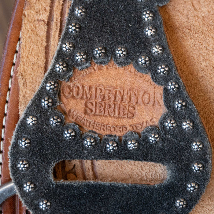 12.5" USED TESKEY'S COMPETITION BARREL SADDLE