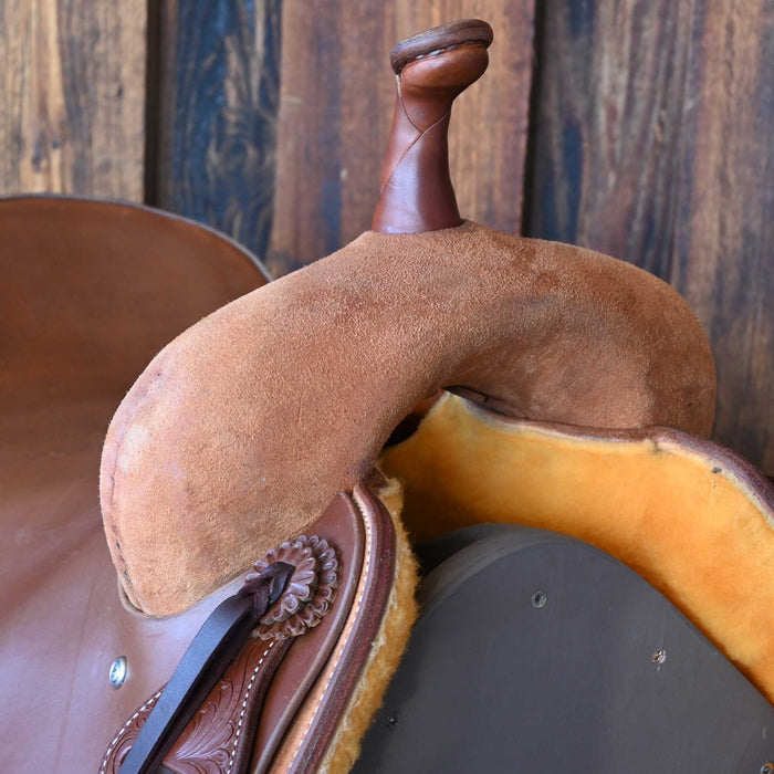 16" JEFF SMITH BUSTER WELCH CUTTING SADDLE