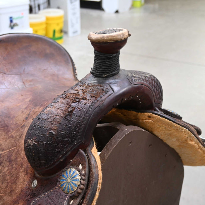 14" USED TESKEY'S ALL AROUND SADDLE