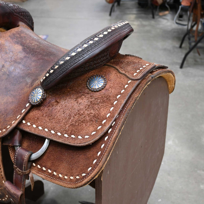 14" USED TESKEY'S ALL AROUND SADDLE