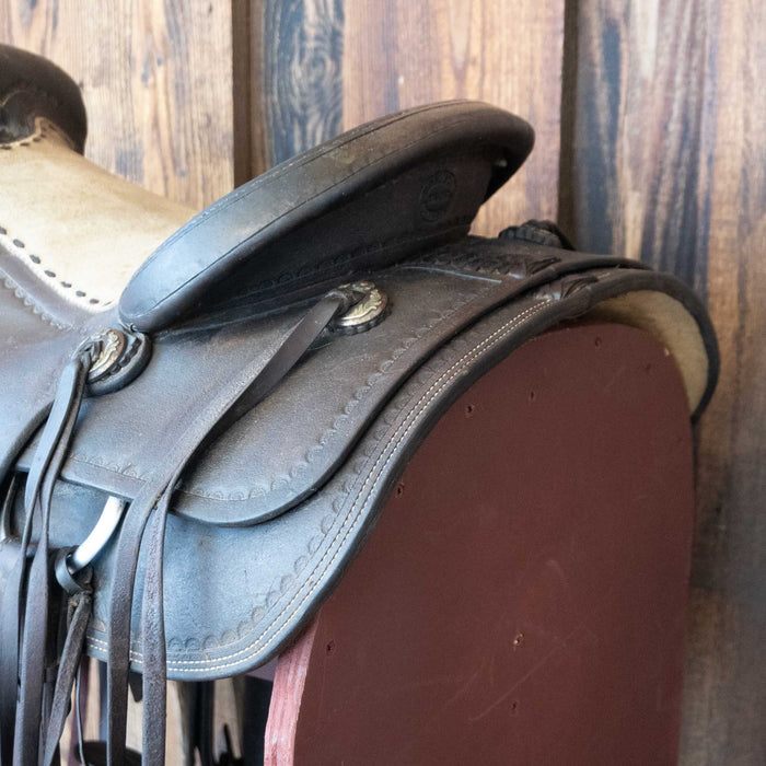 14.5" USED K.D NELSON RANCH SADDLE
