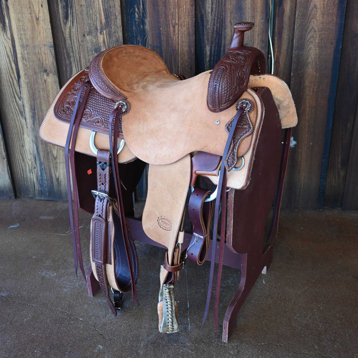 15.5" TESKEY'S RANCH CUTTER SADDLE