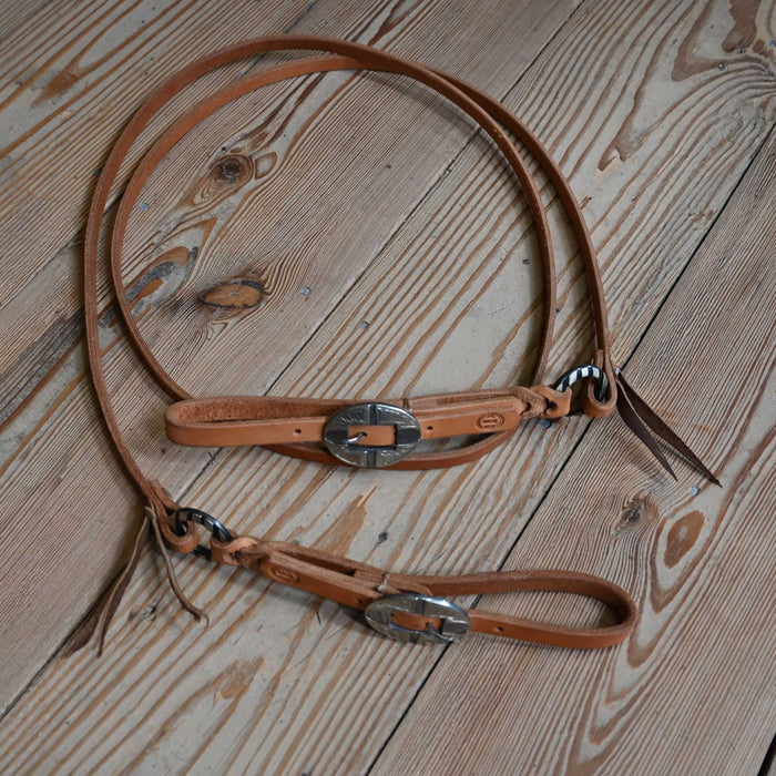 Joe Hipp 8ft. Roping Reins w/Teskey's Hardware