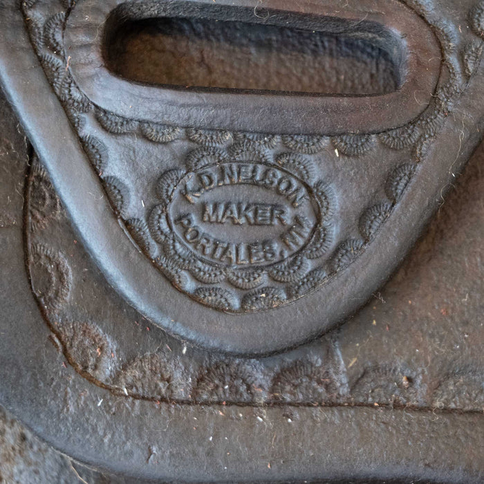 14.5" USED K.D NELSON RANCH SADDLE