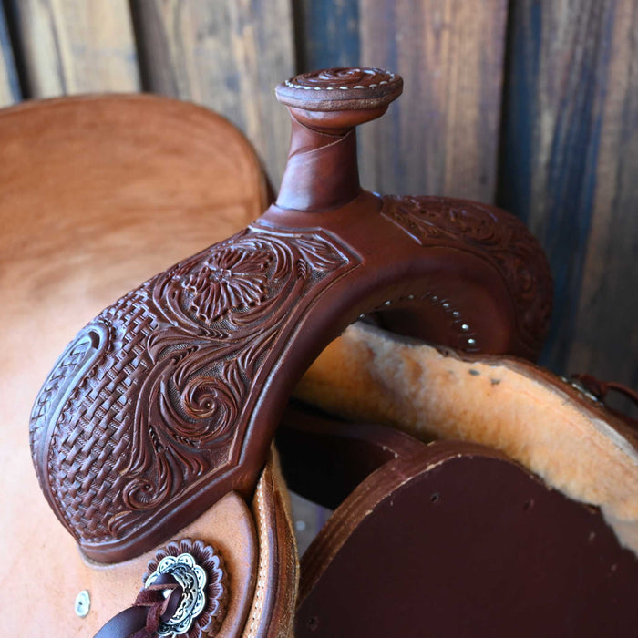 15.5" TESKEY'S RANCH CUTTER SADDLE