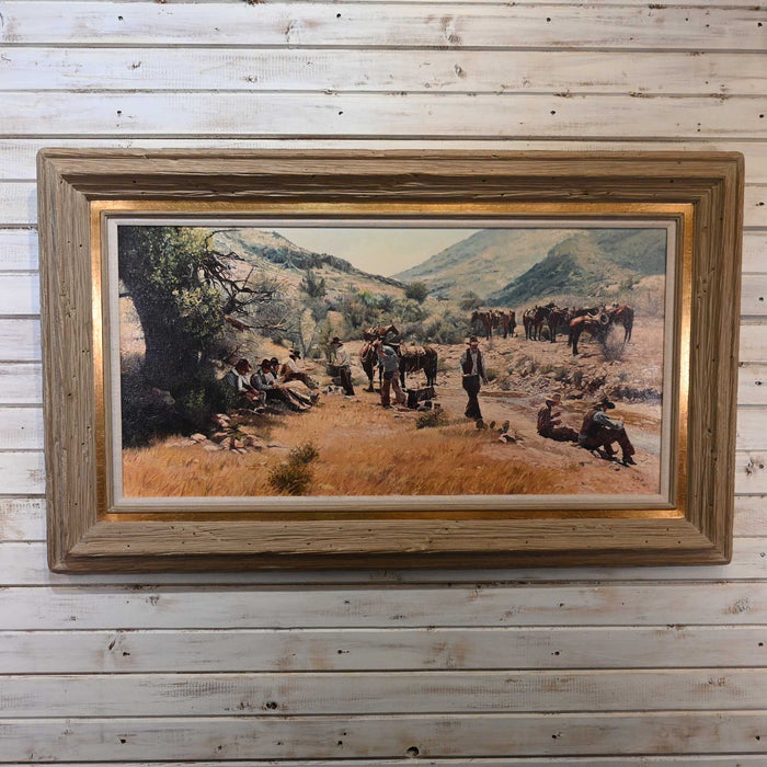 Noon Meal on the RO by Wayne Justus Collectibles Misc