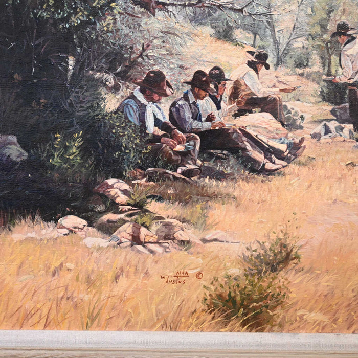 Noon Meal on the RO by Wayne Justus Collectibles Misc
