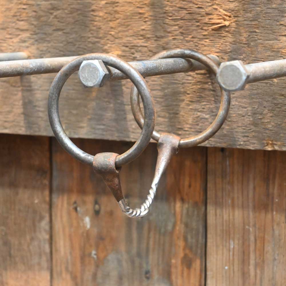 Nice O-Ring Twisted Wire Snaffle TI0680 Tack - Bits, Spurs & Curbs - Bits SHOPMADE   