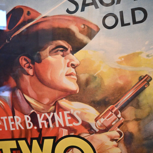 Original Two Gun Law Movie Poster Printed in the USA Collectibles MISC