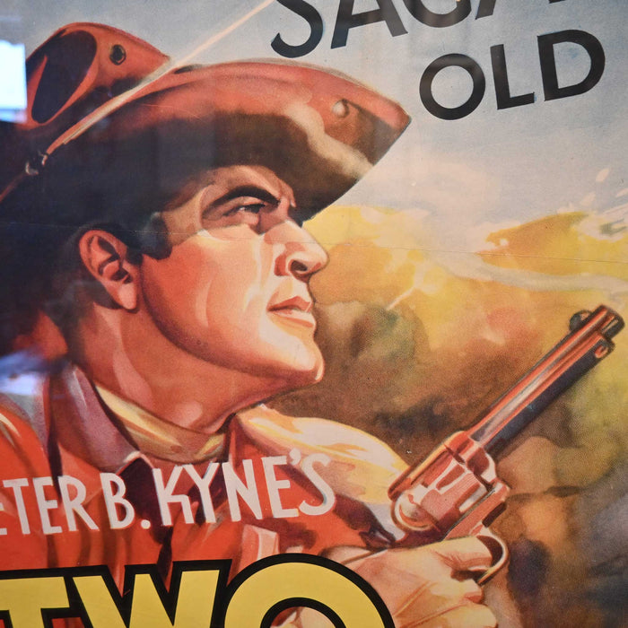 Original Two Gun Law Movie Poster Printed in the USA Collectibles MISC