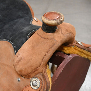 13" USED SRS ROPING SADDLE