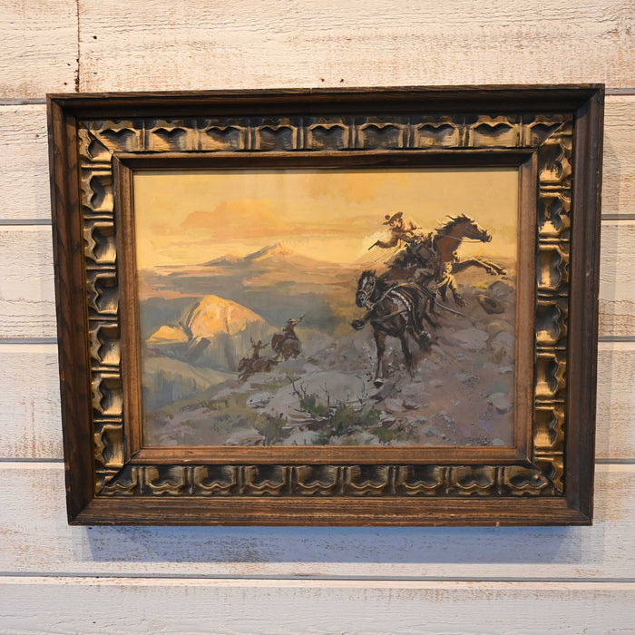 Untitled by Victor Previo wester gauch paint painting Collectibles Victor Previo