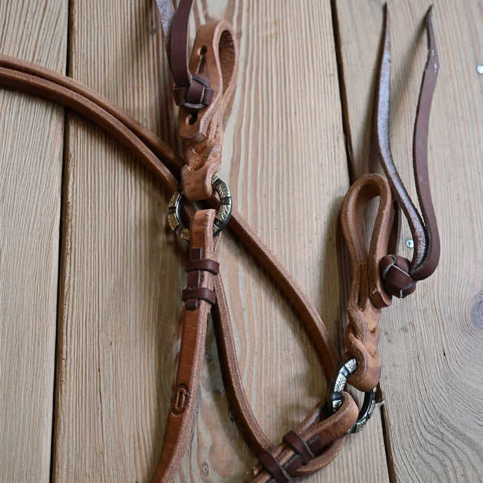Joe Hipp 8 1/2ft. Roping Reins w/Teskey's Hardware