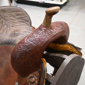 13.5" USED CORRIENTE BARREL SADDLE Saddles Corriente