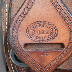 13.5" USED CORRIENTE BARREL SADDLE Saddles Corriente