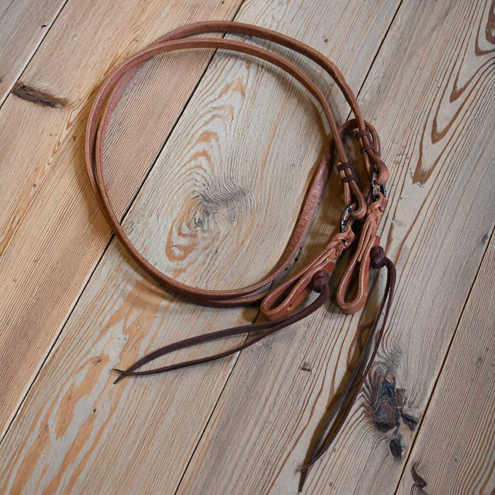 Joe Hipp 8ft. Roping Reins w/Teskey's Hardware