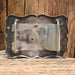 1960's Diablo Sterling Silver Calf Roping Belt Buckle Collectibles Diablo MFG Co.