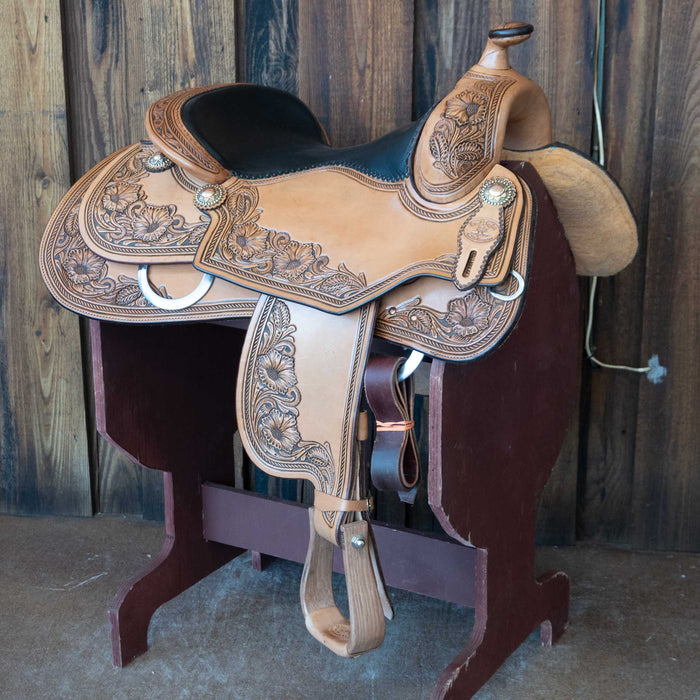 16" USED PAUL TAYLOR REINING SADDLE