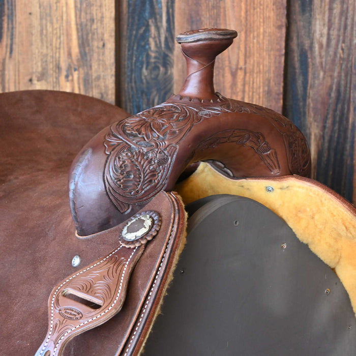 14.5" JEFF SMITH TEAM ROPING SADDLE