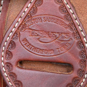 12.5" USED TESKEY'S JR ASSOCIATION RANCH SADDLE Saddles TESKEY'S SADDLERY LLC   