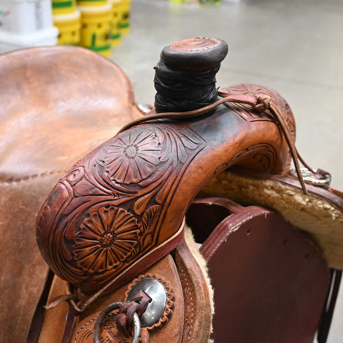 15" USED TRENT WARD RANCH SADDLE