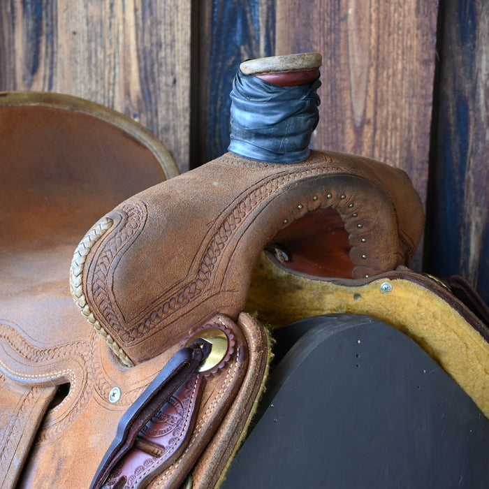 15" USED TESKEY'S RANCH SADDLE