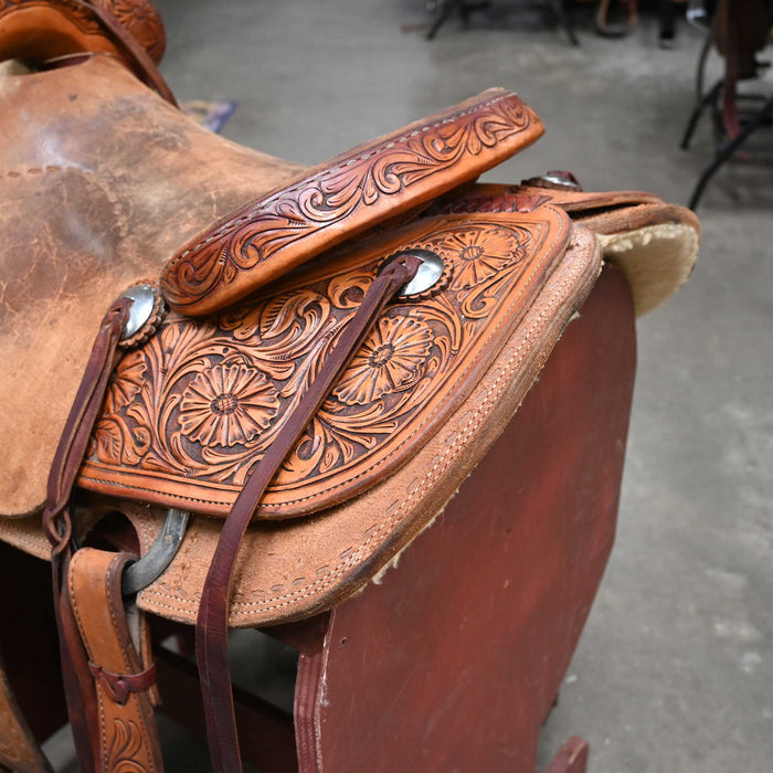 15" USED TRENT WARD RANCH SADDLE