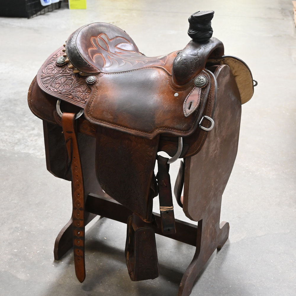 15.5" USED MARTIN ROPING SADDLE Saddles Martin Saddlery