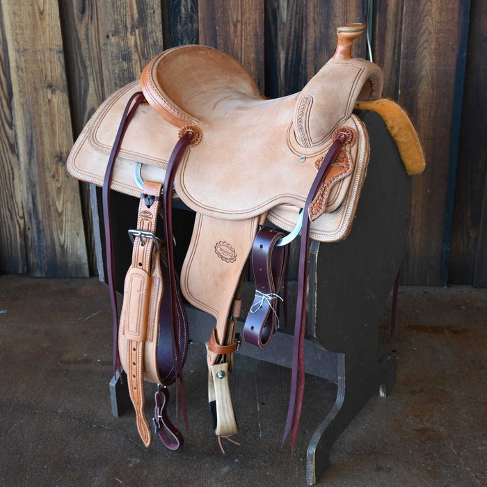 15" TESKEY'S RANCH CUTTER SADDLE