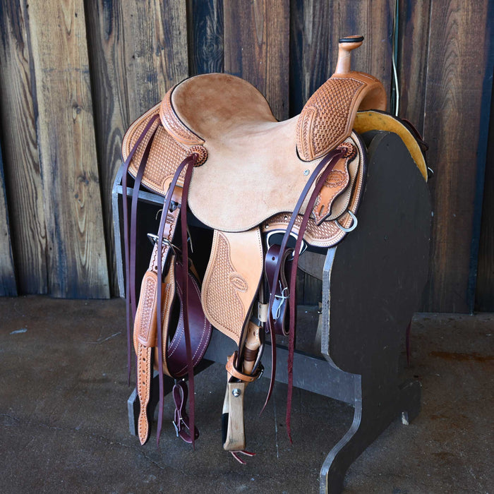 14" TESKEY'S RANCH CUTTER SADDLE